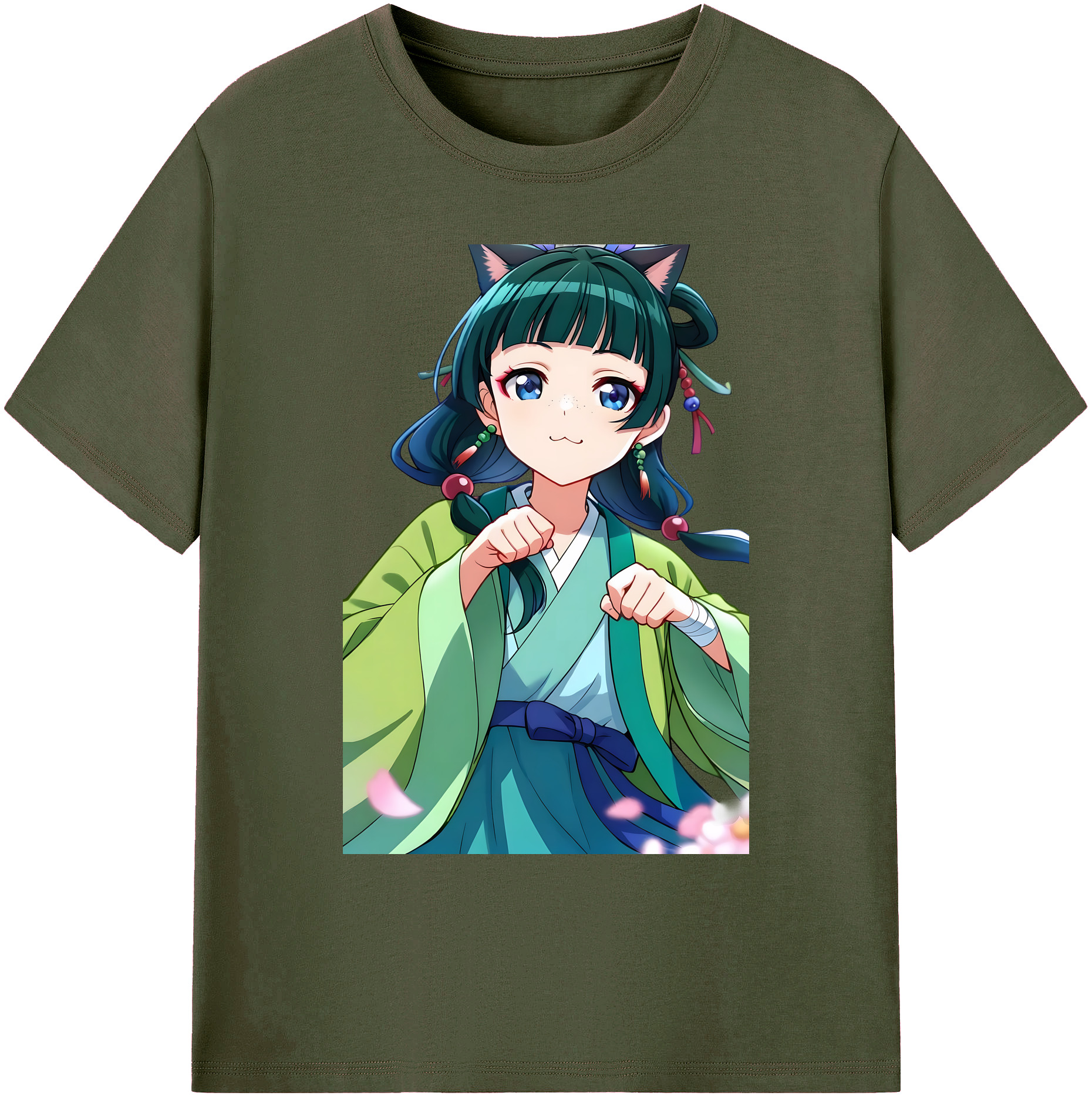 （画像用） 薬屋のひとりごと The Apothecary Diaries 綿100％ メンズ半袖Tシャツ｜肌触りやわらか＆通気性